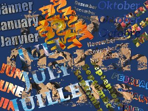 Kalender Kalender führen uns durch das jeweilige Jahr. Mit meinen Fotocollagen möchte ich die typische Atmosphäre des jeweiligen...