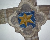 Schlussstein mit sechszackigem Stern